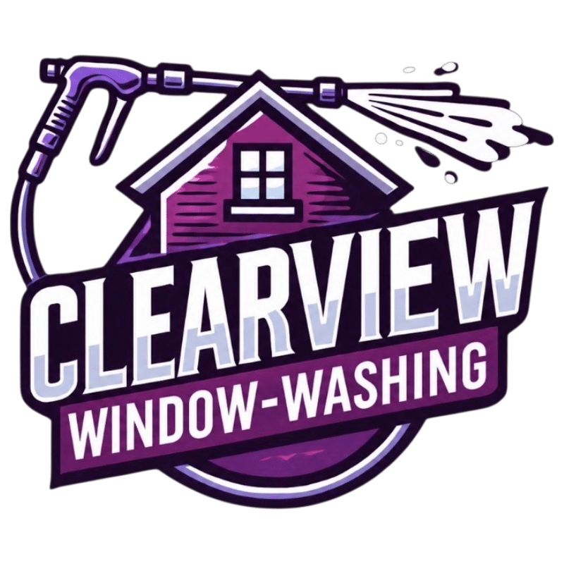 clearview window washing logo